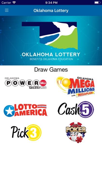 ok lottery commission official website.